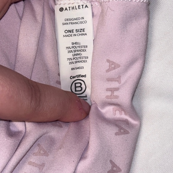 Athleta Twist Front Headband | One Size | Mauve Pink - Picture 3 of 4